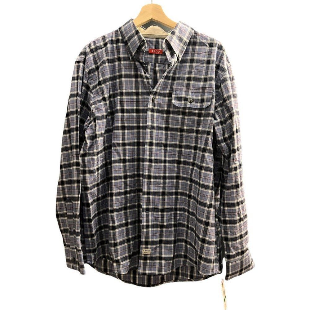 NWT Izod button down Campus Twill Size Large